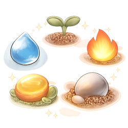 오행 밸런스 아이콘