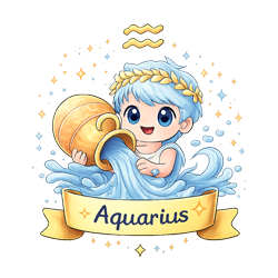 물병자리 아이콘